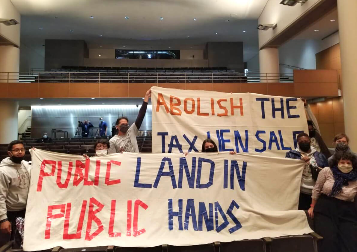protest banner