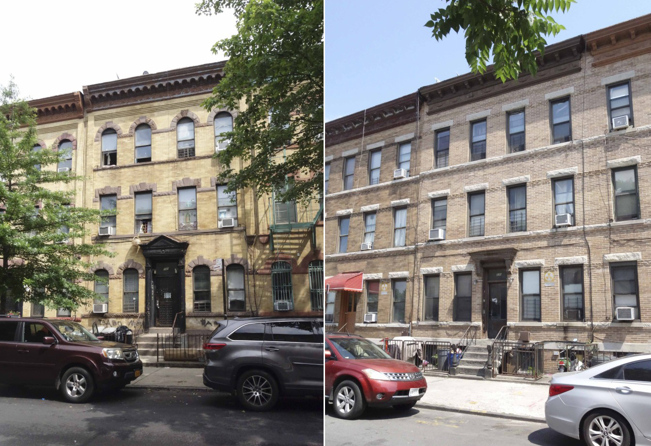 housing lottery - brick buildings